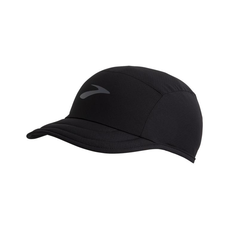 Brooks Lightweight Packable - Mens Running Hat - Black (16205LMDU)